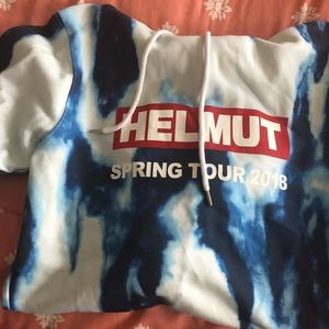 100% authentic Helmut Lang Tie-Dye hoodie